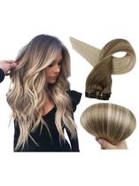 Aplique magico luxo loiro luzes mechas