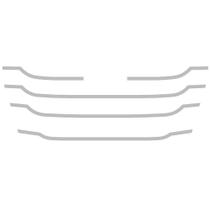 Aplique Máscara Grade Para MB Actros Mega Space Espelhado