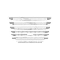 Aplique Mascara Grade Para Scania G S5 Espelhado Jogo Aplique Mascara Grade Para Scania G S5 Espelhado Jogo