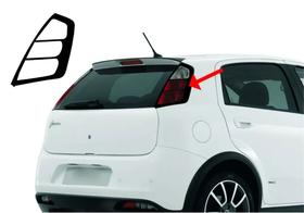 Aplique Máscara Preta P/ Lanterna Traseira Fiat Punto 2008