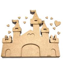 Aplique MDF CS - Happy - Mini álbum Castelo