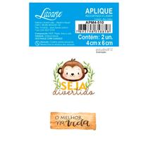 Aplique MDF Litoarte - Meu Safari 10
