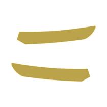 Aplique Meio Grade Acima Farol Para Daf XF - Dourado - Par Aplique Meio Grade Acima Farol Para Daf XF - Dourado - Par