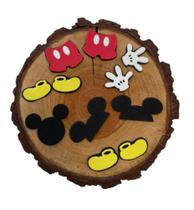 Aplique mickey mouse em e.v.a - 8 unidades Aplique mickey mouse em e.v.a - 8 unidades