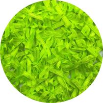 Aplique Mini Laço Cetim 4mm Verde Flúor 50pçs 4g Lembrancinh