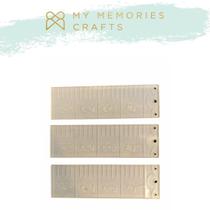 Aplique MMC - My Crafts II - Mini Réguas - My Memories Craft