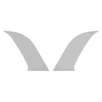 Aplique Moldura Clean Maçaneta Para SC 2012 2013 Espelhado