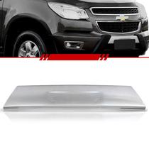 Aplique Overbumper Parachoque Dianteiro S10 2012 2013 2014 2015 2016 Prata