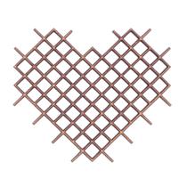 Aplique Painel de Coração MDF Cru Artesanato Decoração 6 Peças Aplique Painel de Coração MDF Cru Artesanato Decoração 6 Peças