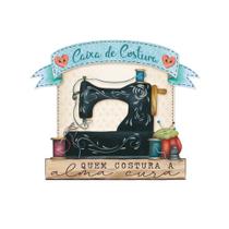 Aplique Papel Decoupage em Mdf Caixa de Costura Apm8-1363 8cm Litoarte