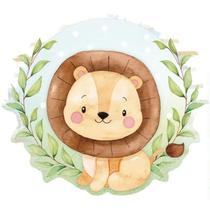 Aplique Papel Decoupage em Mdf Safari Leão Apm12-152 12cm Litoarte Aplique Papel Decoupage em Mdf Safari Leão Apm12-152 12cm Litoarte