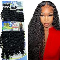 Aplique Para Entrelace Cacheado Natural Fibra Orgânica Anjo