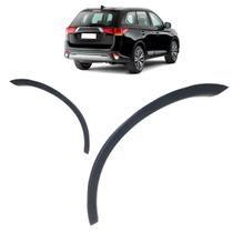 Aplique Parachoque Traseiro Outlander 2016 2017 2018 2019 Preto