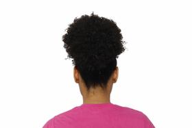 Aplique Puff Black Coque Afro Castanho Natural 4 Fibra Aplique Puff Black Coque Afro Castanho Natural 4 Fibra