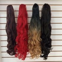 Aplique Rabo de Cavalo Duo Piranha Ondulado