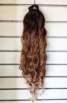 Aplique Rabo de Cavalo Ondulado Três Tons