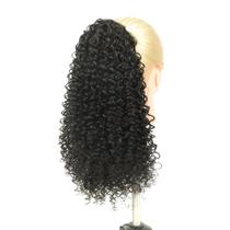 Aplique Rabo De Cavalo PATRICIA 60 cm Cacheado 100 g Fibra Orgânica Premium Várias Cores