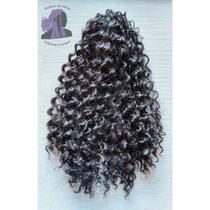 Aplique Rabo de Cavalo Piranha Cacheado