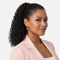 Aplique Rabo Fibra Orgânica Cacheado 40cm Cor 1B