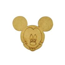 Aplique Rosto Mk 7x6 Mdf Madeira Laser