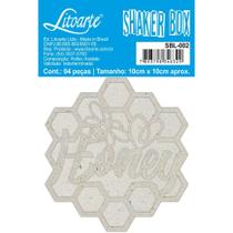 Aplique Shaker Box - Honey - SBL-002 - Litoarte