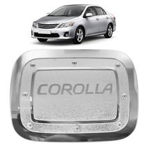Aplique Tampa Combustível Corolla 2012 2013 2014 Cromado