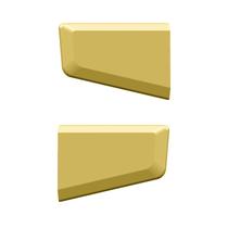Aplique Tela Grade Inferior Para Streamline Dourado Aplique Tela Grade Inferior Para Streamline Dourado