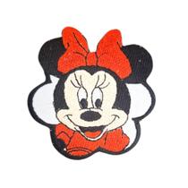 Aplique termocolante minnie mouse 8.5 cm unidade Aplique termocolante minnie mouse 8.5 cm unidade