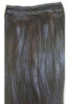 Aplique Tic Tac Cabelo Humano Liso 70cm 100grs 2 Telas - Jkbellus