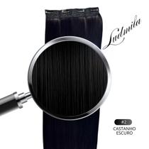 Aplique Tic Tac Cabelo Liso Fibra Orgânica Premium Modelo Ludmila 70cm 150g Linha Classic Marca Estylo Mulher Aplique Tic Tac Cabelo Liso Fibra Orgânica Premium Modelo Ludmila 70cm 150g Linha Classic Marca Estylo Mulher