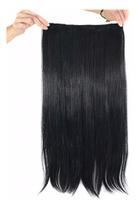 Aplique Tic Tac De Cabelo Humano Liso 2 Telas 100grs 40cm