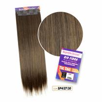 Aplique Tic Tac Fashion Classic Longo Liso Cabelo Bio Fibra