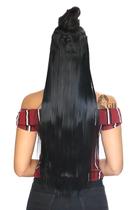 Aplique Tic Tac Liso 70 Cm - Idêntico Ao Humano - Longo Com Volume - Importado - Removivel -