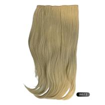 Aplique Tic Tac Liso Cabelo Orgânico Premium X Class Collection 60cm 180g