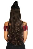 Aplique Tic Tac Ondulado Idêntico Ao Humano - Com Volume -Mega Hair Importado - Pronto Para Aplicar