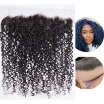 Aplique Top Closure Topo Cabeça Toda 13x4 Humano Cacheado