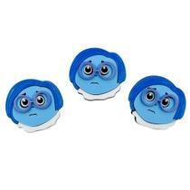 Aplique Tristeza Divertidamente 33x36mm 3pçs Artesanato Biju