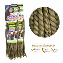 Aplique Twist Kanekalon Mambo Tranças Afro Crochet 24 Inch