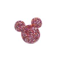 Aplique Urso Canutilho Rosa Dourado - 6cm - 2 Un - Artegift - Rizzo Aplique Urso Canutilho Rosa Dourado - 6cm - 2 Un - Artegift - Rizzo