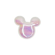 Aplique Urso Nacarado Branco - 5cm - 2 Un - Artegift - Rizzo Aplique Urso Nacarado Branco - 5cm - 2 Un - Artegift - Rizzo