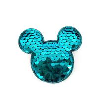 Aplique Urso Paetê Azul - 6,5cm - 2 Un - Artegift - Rizzo Aplique Urso Paetê Azul - 6,5cm - 2 Un - Artegift - Rizzo