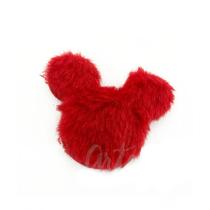 Aplique Urso Pelo Vermelho Decorativo - 2 Un - Artegift - Rizzo Aplique Urso Pelo Vermelho Decorativo - 2 Un - Artegift - Rizzo
