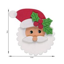 Apliques em EVA para árvore de natal. Enfeites em EVA decore fácil kit para decoração Natal