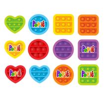 Apliques Impressos Festa Pop It - 12 Unidades - Piffer - Rizzo Apliques Impressos Festa Pop It - 12 Unidades - Piffer - Rizzo