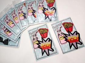 Apliques Patch Bordado Termocolante Embalagens C/ 3 Figuras Apliques Patch Bordado Termocolante Embalagens C/ 3 Figuras