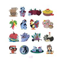 Apliques Patchwork Para Artesanato Pano De Prato Bordar - 80 Unidades Apliques Patchwork Para Artesanato Pano De Prato Bordar - 80 Unidades