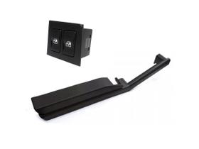 Apoia Descansa Braço Uno Longo com Botão Lado Esquerdo Interruptor de Vidro Elétrico