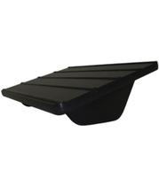 Apóia pé inclinável para Escritóro Linha Apóia Pé Preto