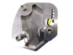 Apoio alargador ampliaçao Base Big Foot Pezinho Lateral Triumph TIGER 800