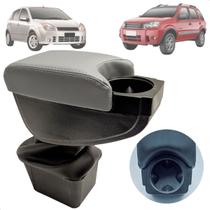 Apoio Braço Porta Copos Fiesta Ecosport 2003 A 2010 Cinza